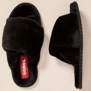 Sorel Mail Run Slippers in black